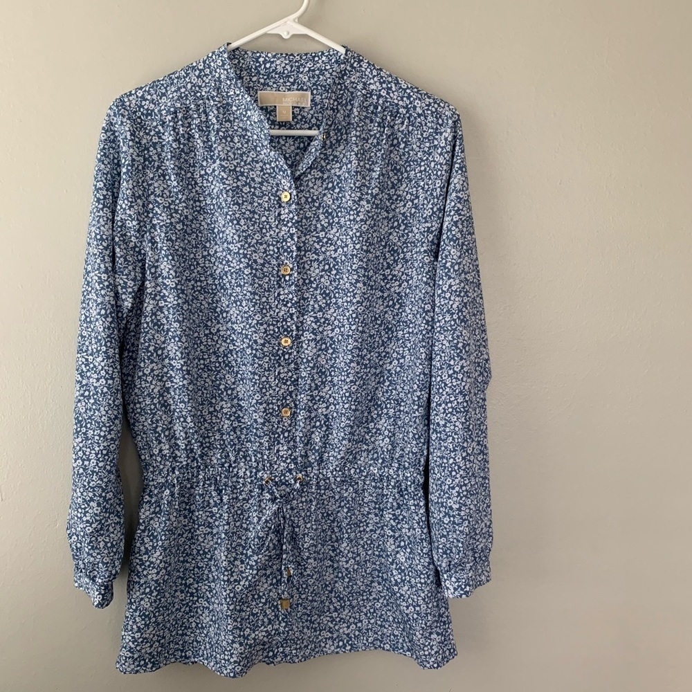NWOT Michael Kors Long Blouse